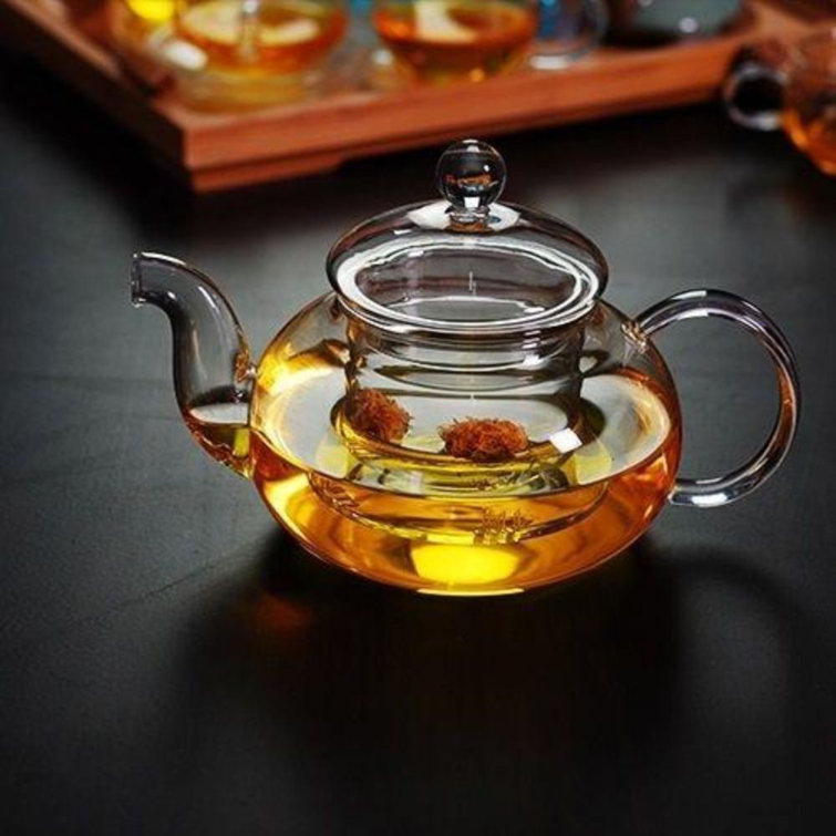 Wilmax Thermo 20 oz. Glass Teapot & Reviews Wayfair